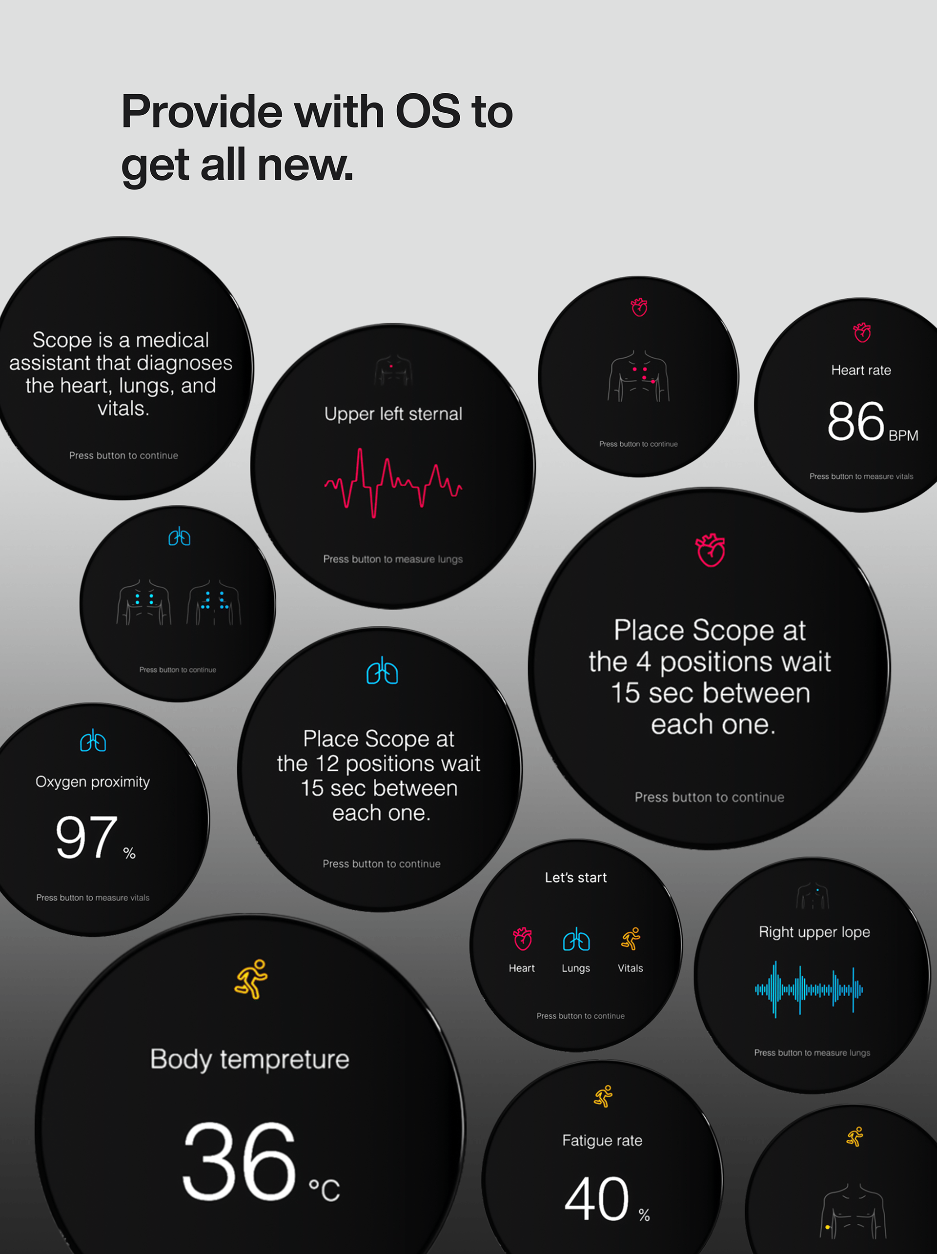 medical care，Medical design，Health care，industrial design，product design，intelligent stethoscope，SCOPE，