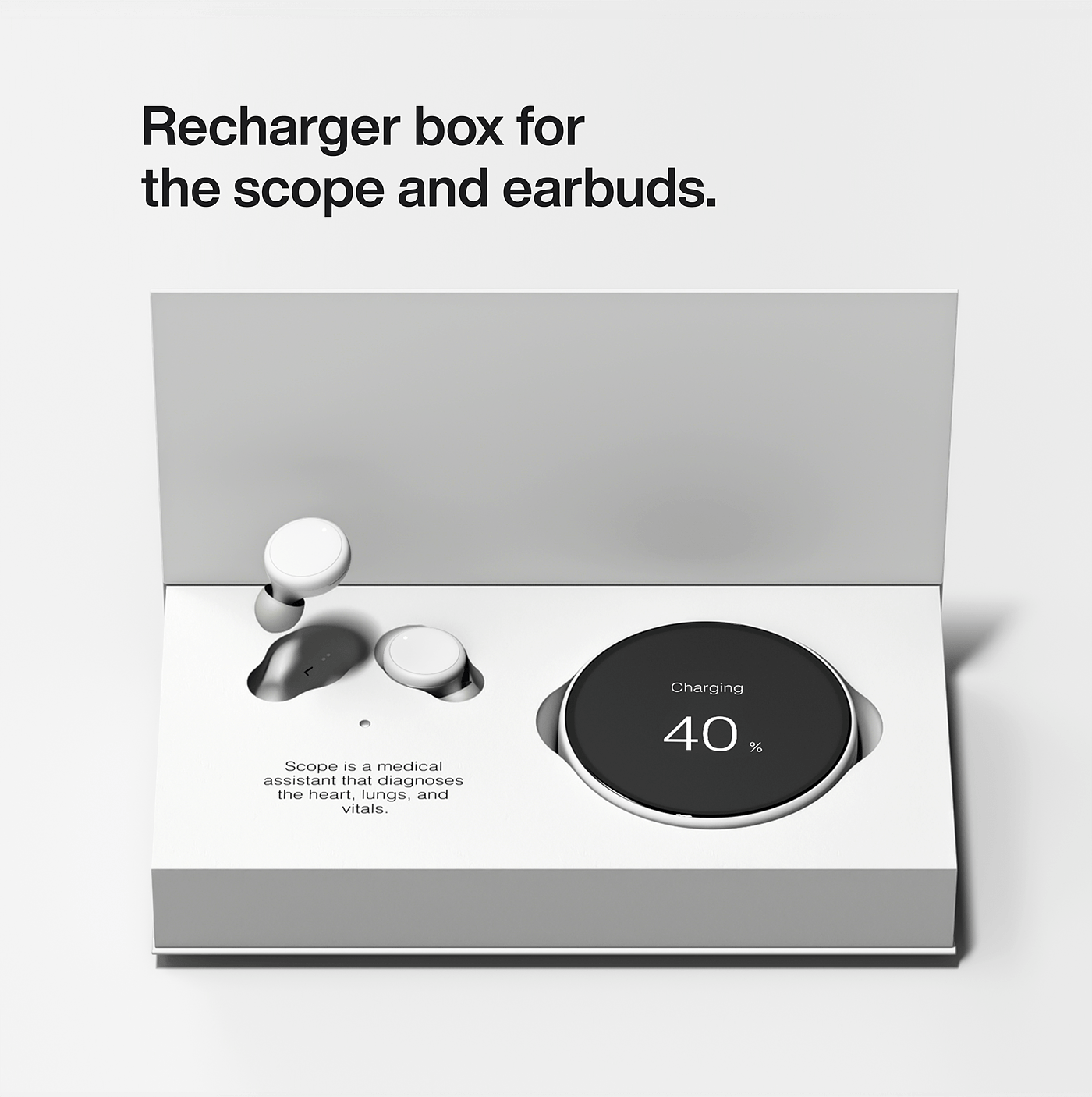 medical care，Medical design，Health care，industrial design，product design，intelligent stethoscope，SCOPE，