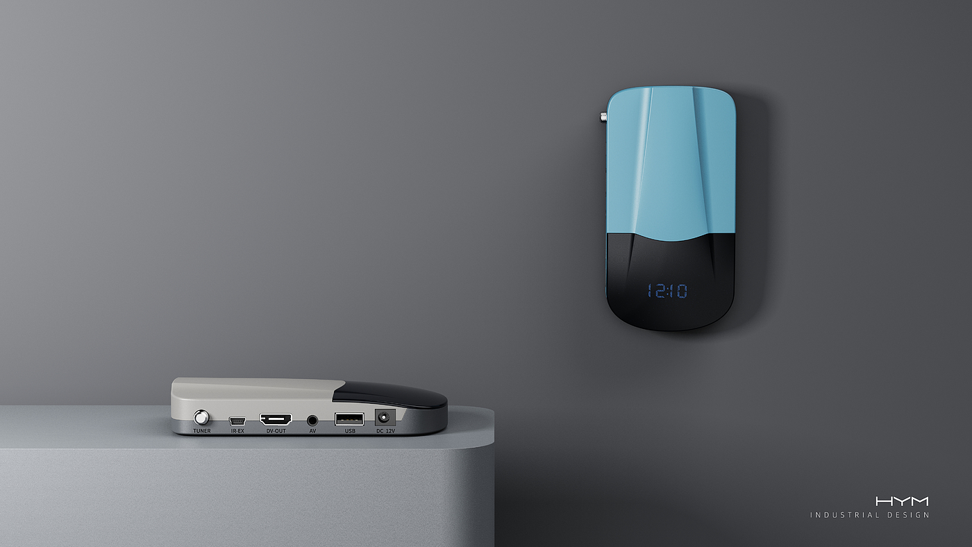 Set top box，Appearance design，