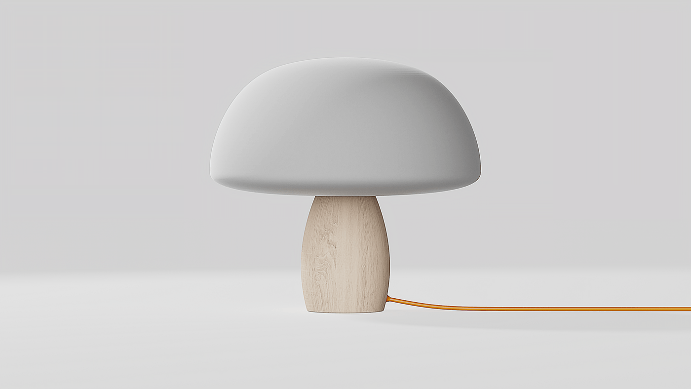 灯光设计，蘑菇，灯具设计，室内设计，自然，产品设计，