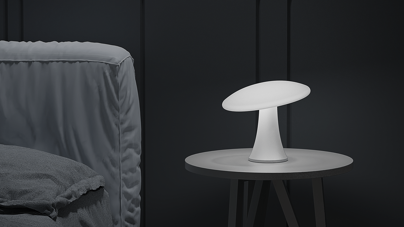 Lighting design，Mushroom，Lamp design，Interior design，natural，product design，