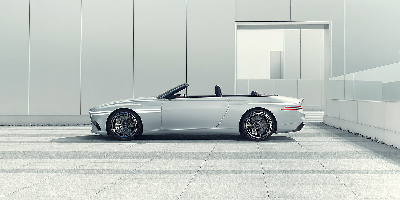 Super car，open car，Genesis X，Automobile design，Concept Car，