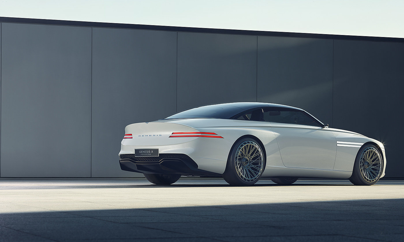 Super car，open car，Genesis X，Automobile design，Concept Car，