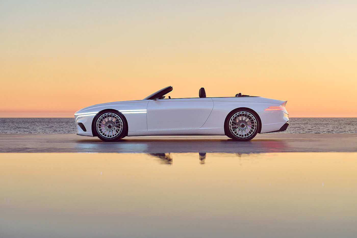 Super car，open car，Genesis X，Automobile design，Concept Car，