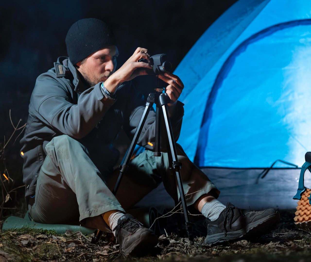 Night Vision Camera，DUOVOX ULTRA，video camera，night vision sight，explore，outdoors，