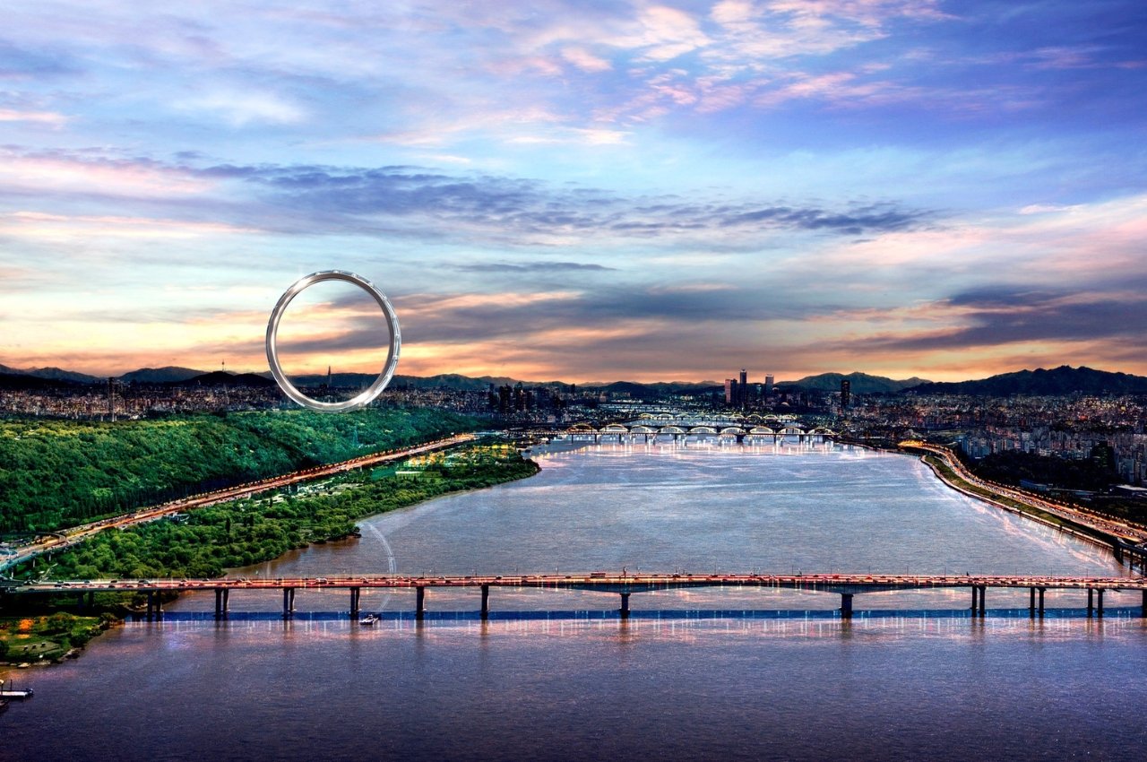 Environmental protection design，the republic of korea，ferris wheel，Seoul，Travel，