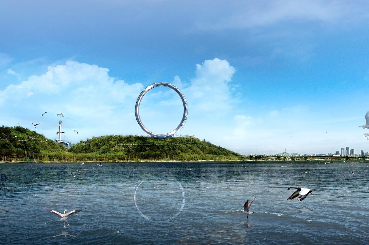 Environmental protection design，the republic of korea，ferris wheel，Seoul，Travel，