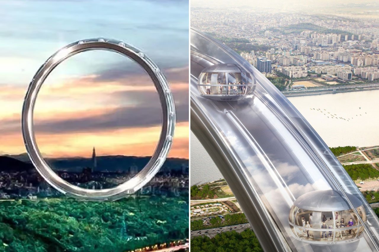 Environmental protection design，the republic of korea，ferris wheel，Seoul，Travel，