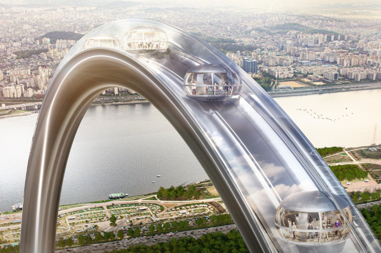 Environmental protection design，the republic of korea，ferris wheel，Seoul，Travel，