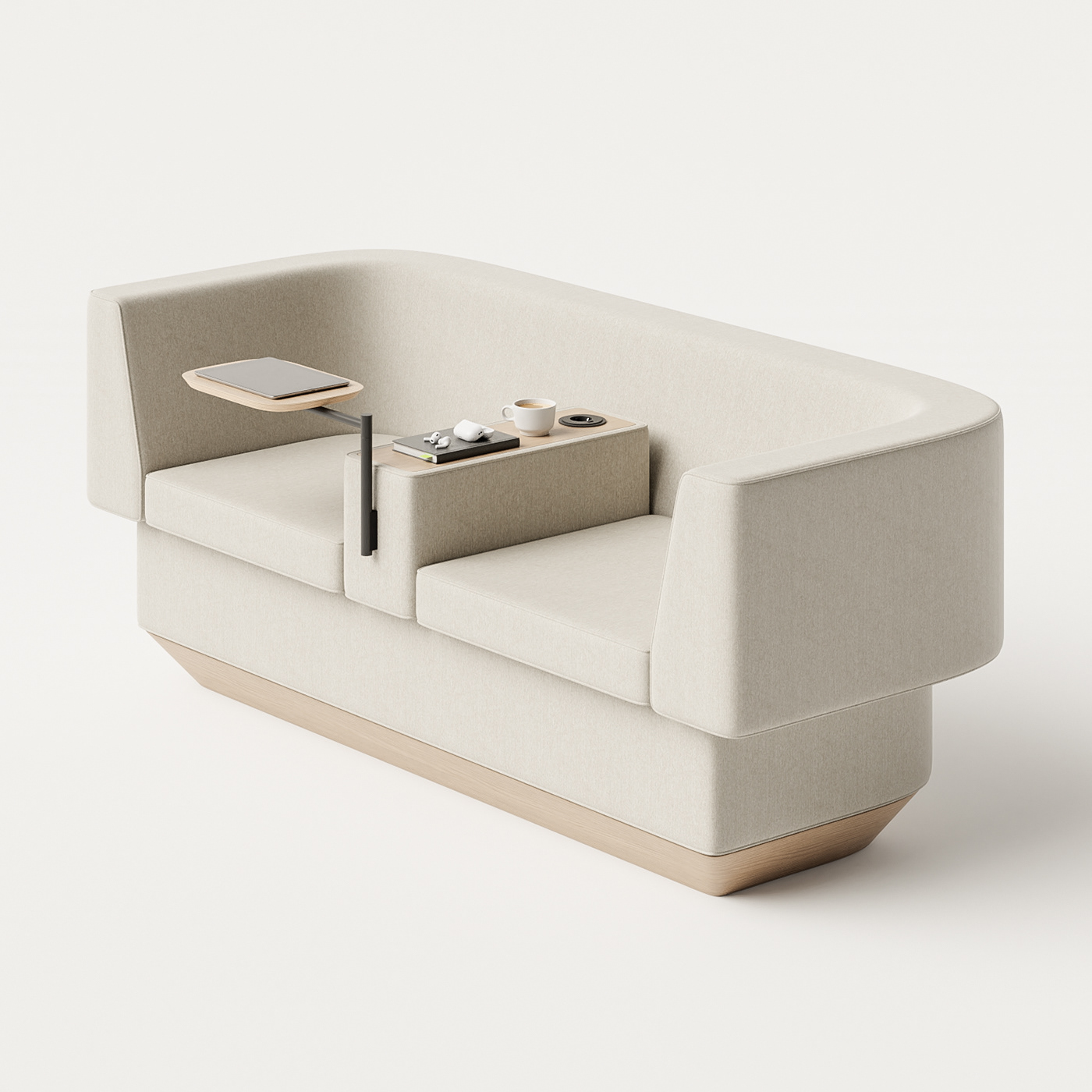 brick，Interior design，sofa，Sofa design，small office , home office，