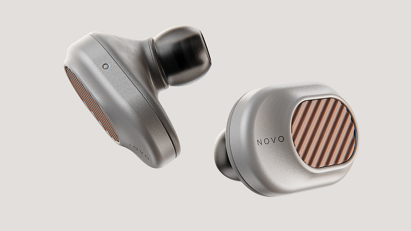 Novo，耳机，无线耳机，OPPO，概念设计，产品设计，