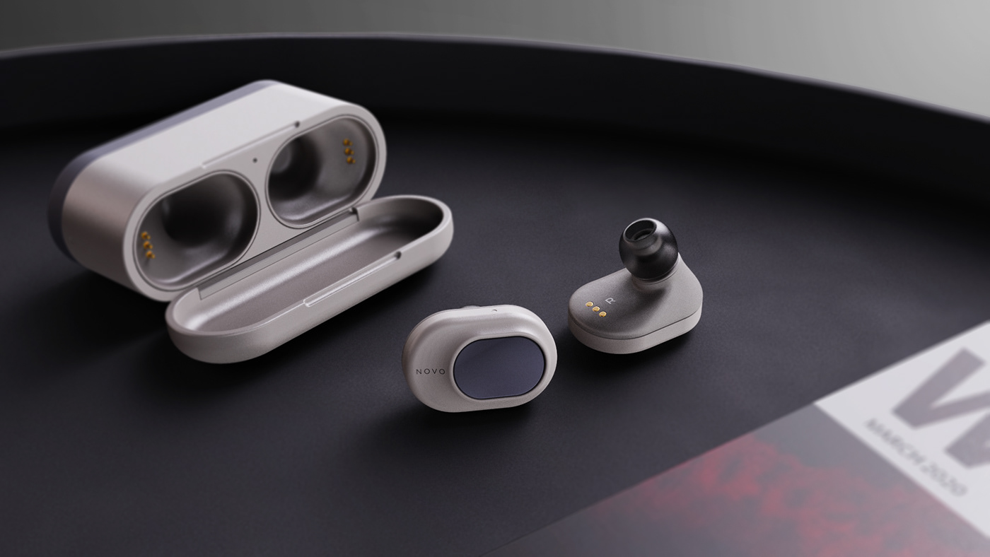 Novo，headset，Wireless headset，OPPO，conceptual design，product design，