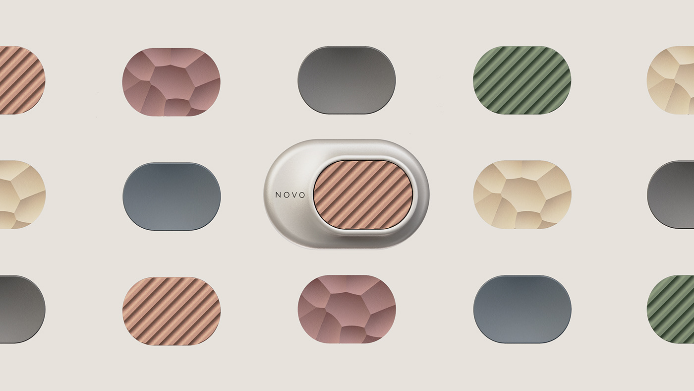 Novo，headset，Wireless headset，OPPO，conceptual design，product design，