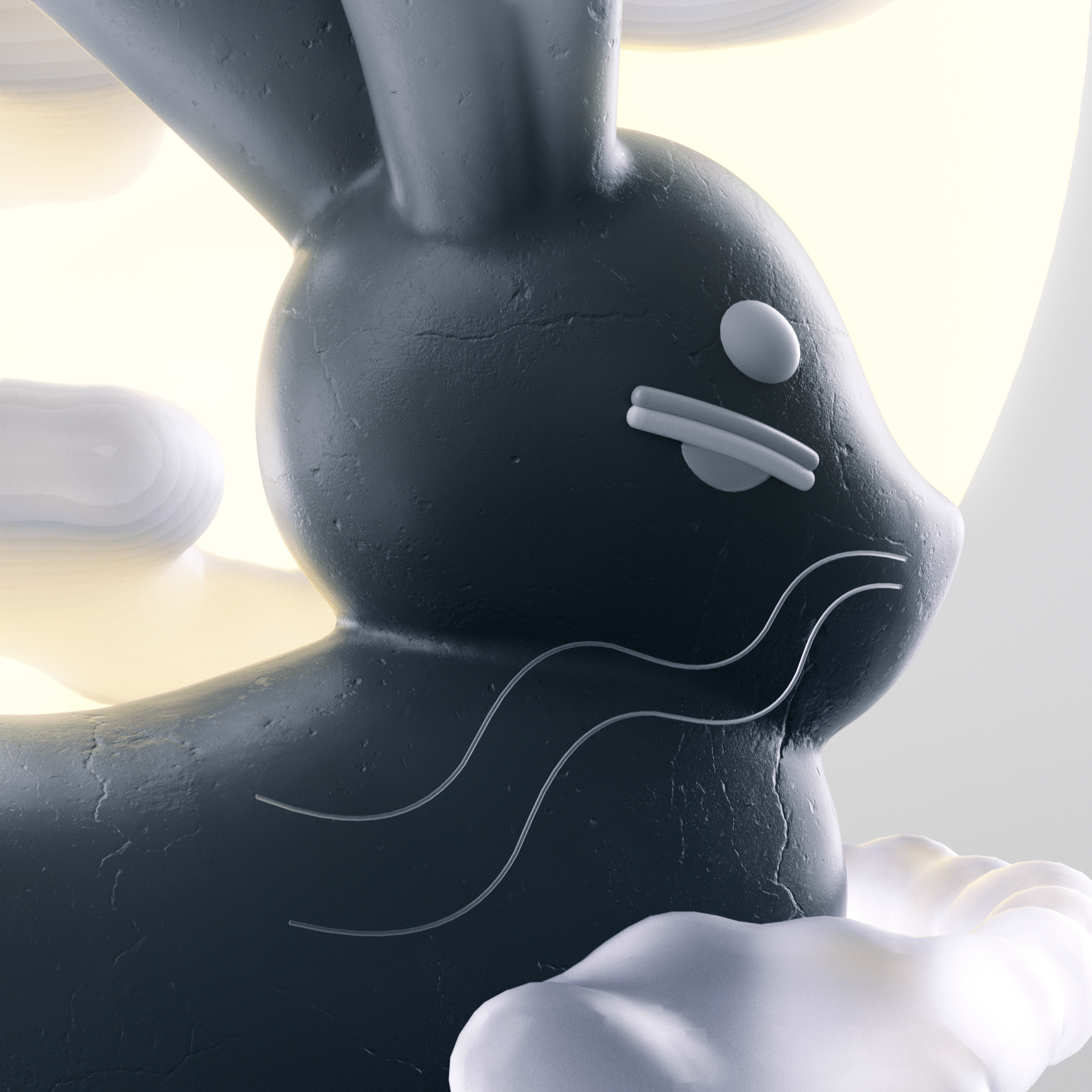 3d，Art，Poster Design ，rabbit，2023，Role design，