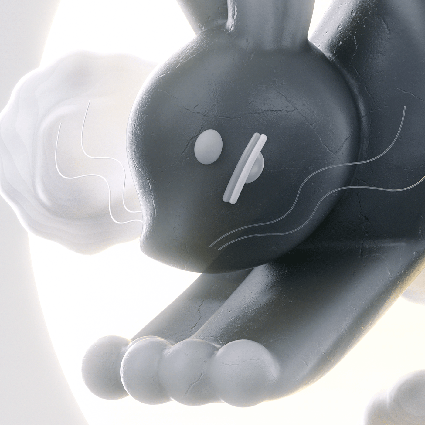 3d，Art，Poster Design ，rabbit，2023，Role design，