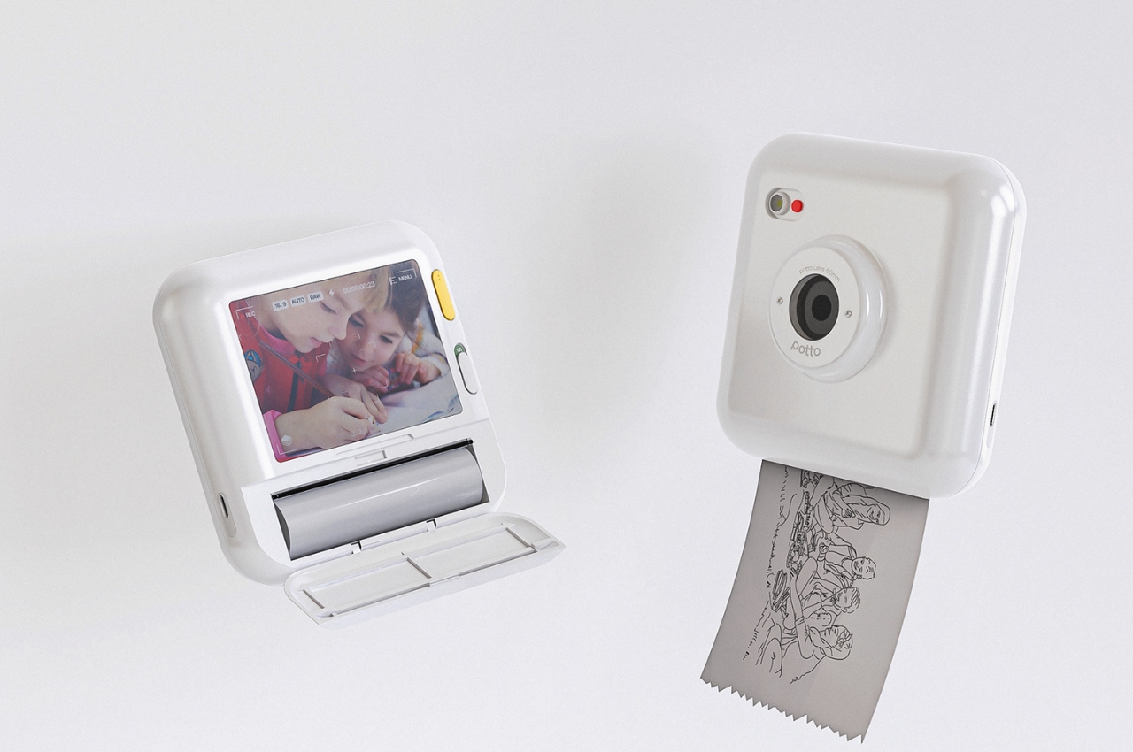 Potto，camera，conceptual design，printer，