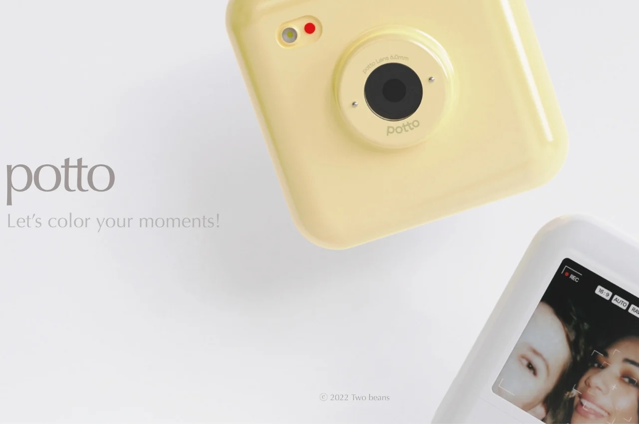 Potto，camera，conceptual design，printer，