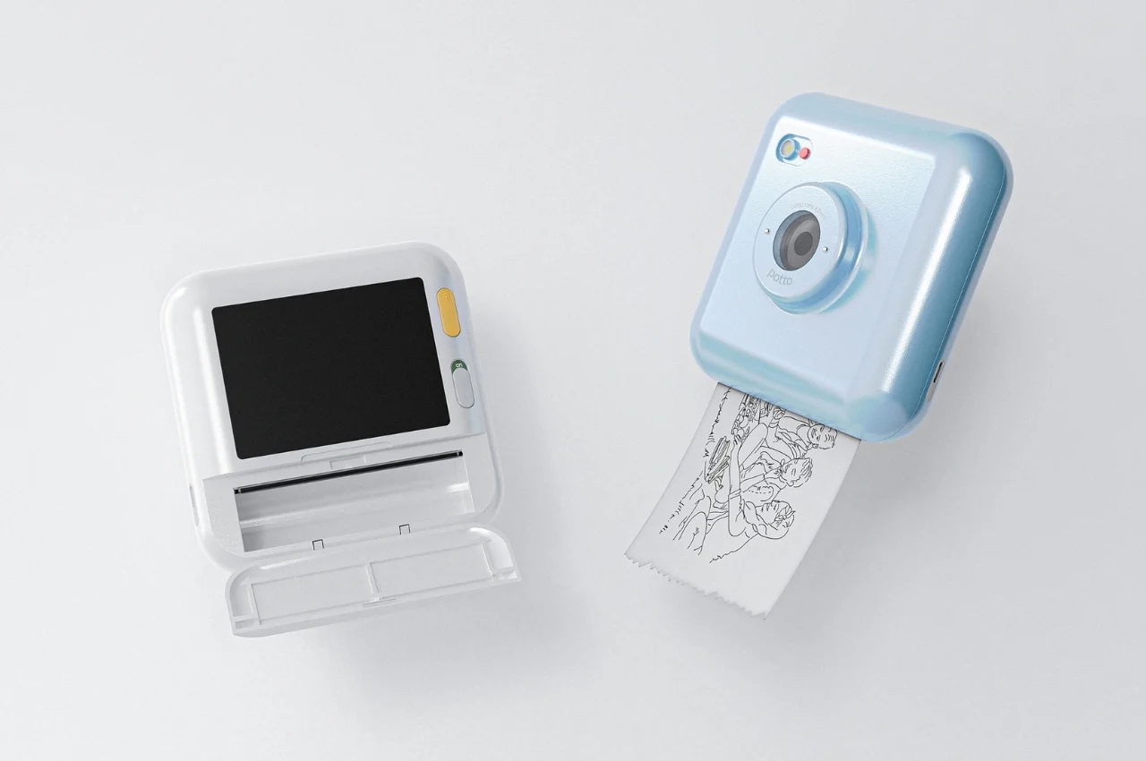 Potto，camera，conceptual design，printer，