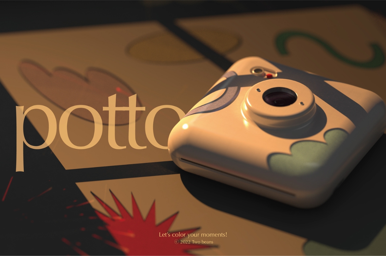 Potto，camera，conceptual design，printer，