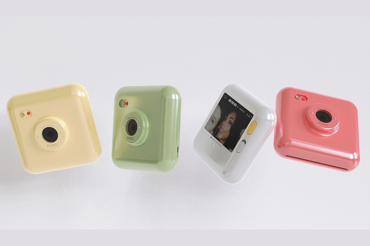 Potto，camera，conceptual design，printer，