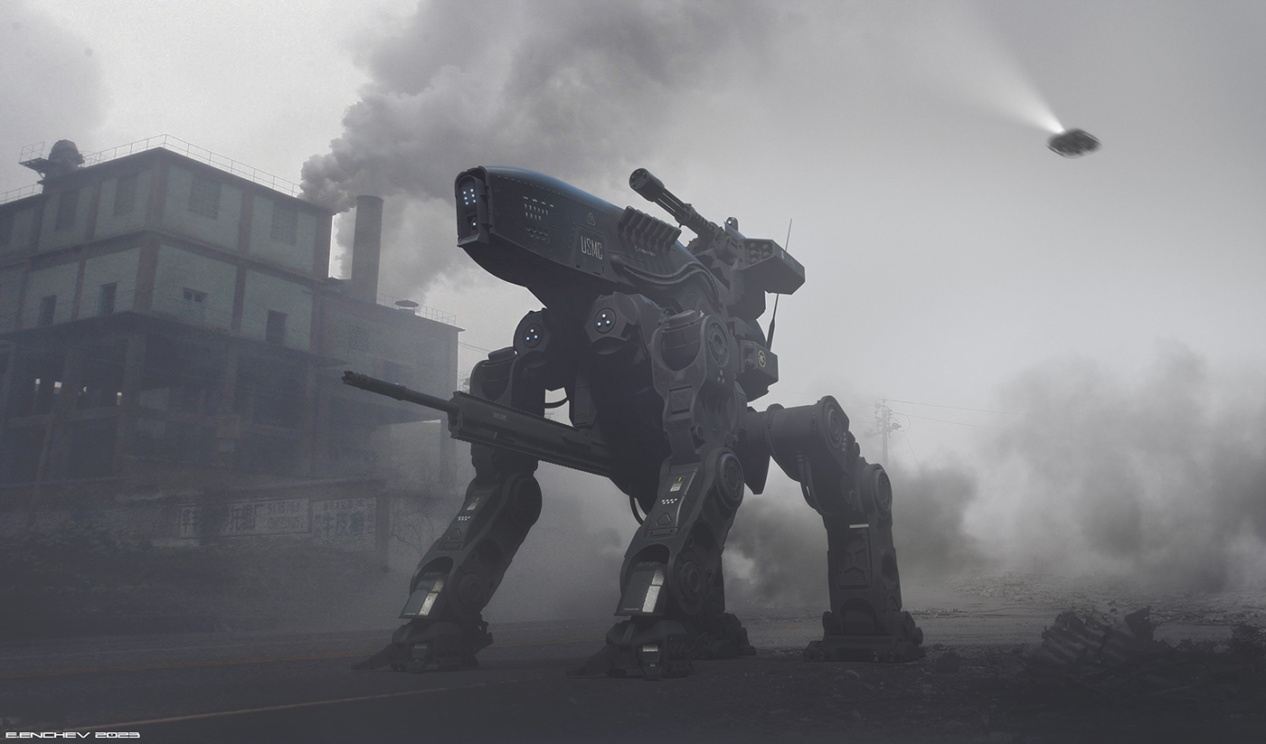 Mech designs，3D art，Conceptual art，Digital，