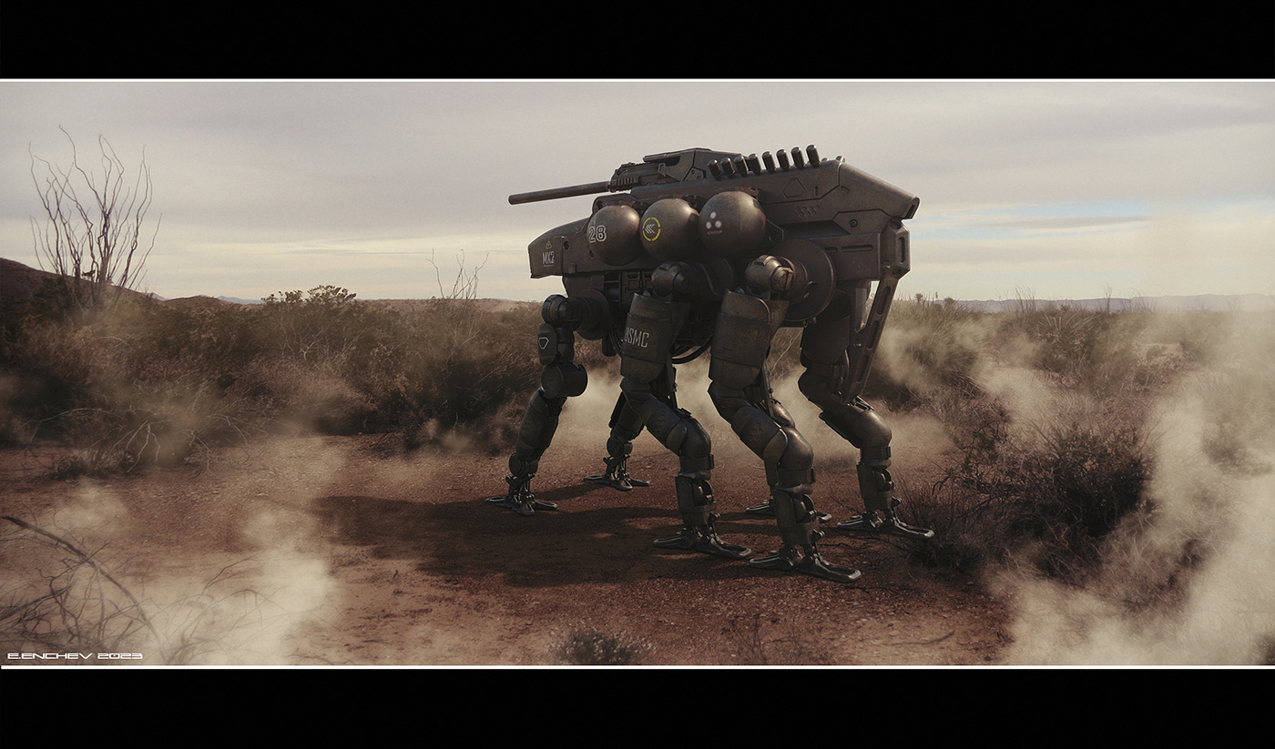 Mech designs，3D art，Conceptual art，Digital，