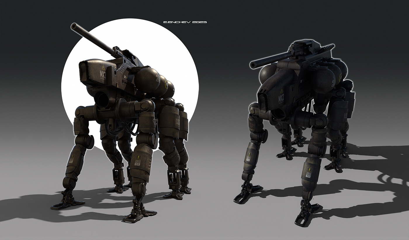 Mech designs，3D art，Conceptual art，Digital，