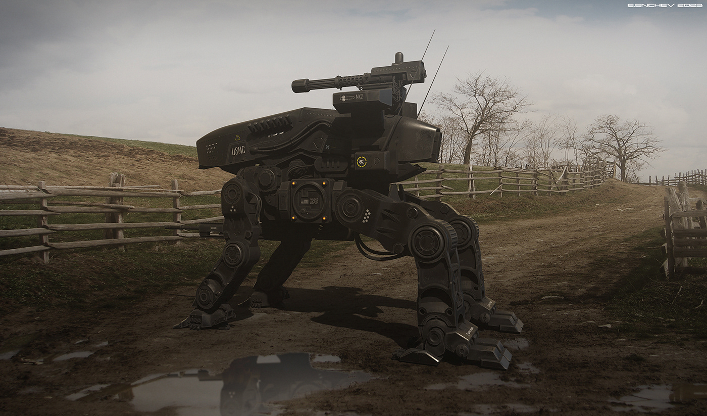 Mech designs，3D art，Conceptual art，Digital，