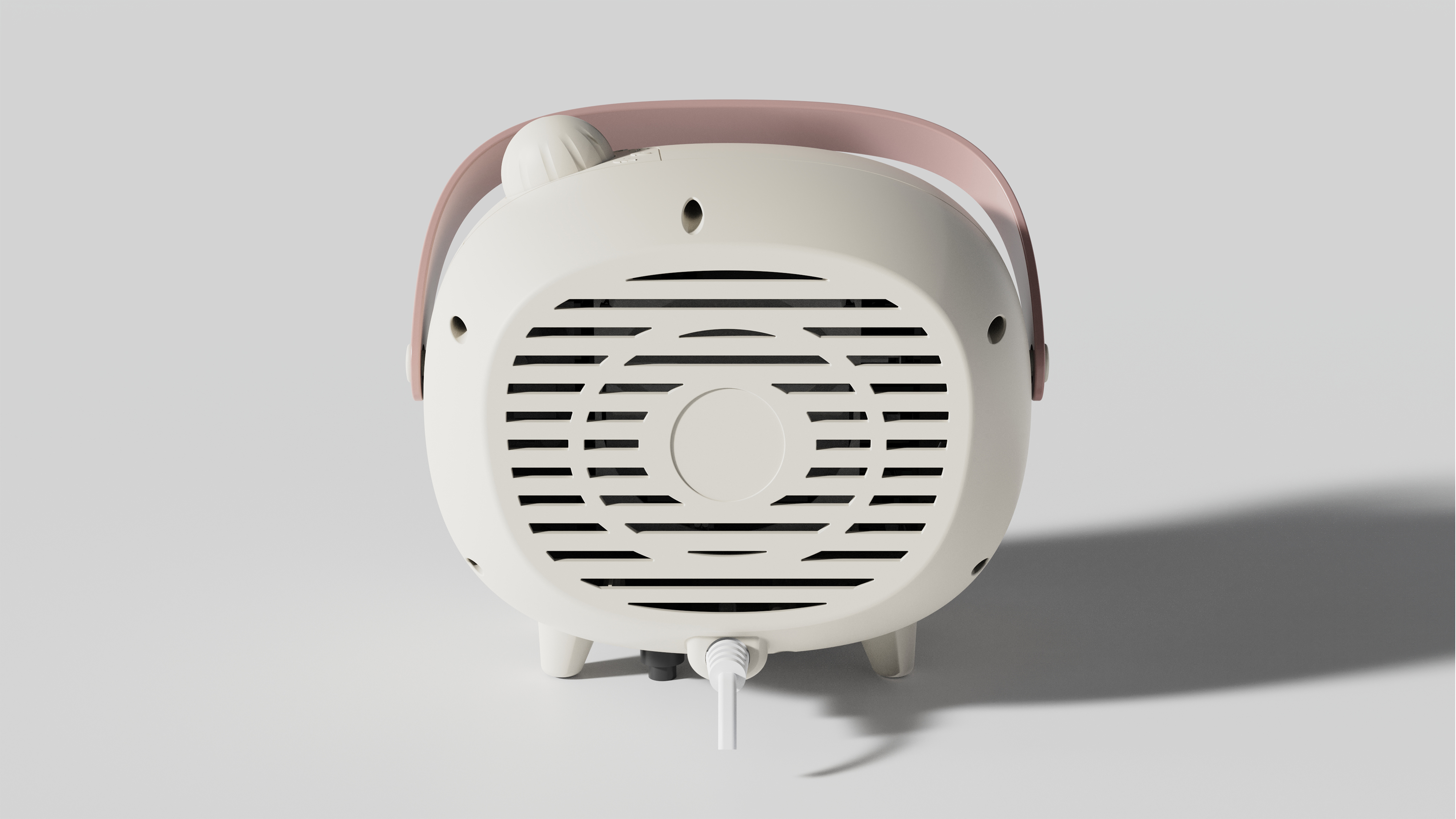 Air heater，warm oneself，Fan，Appearance design，simple style ，cozy，desktop，Structural design，