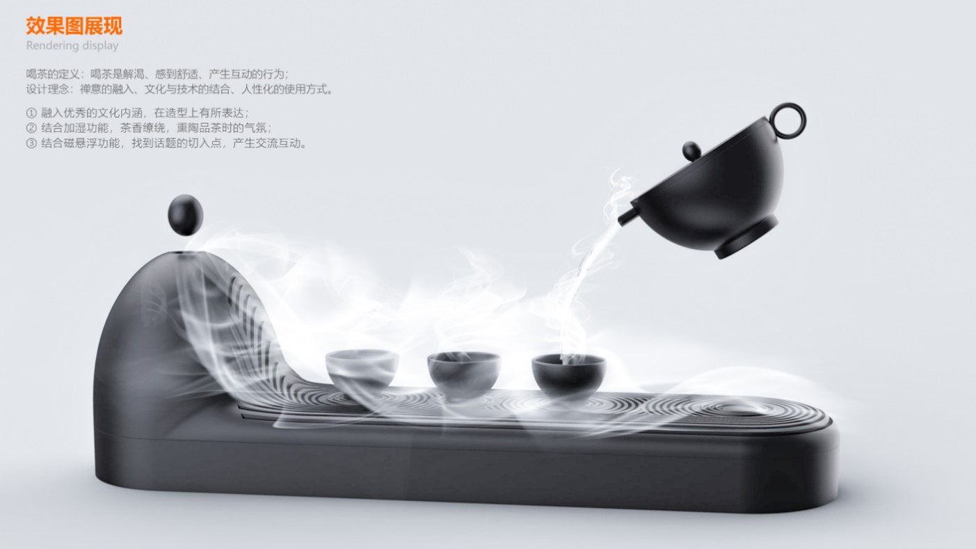 tea set，Buddhist mood，humidification，