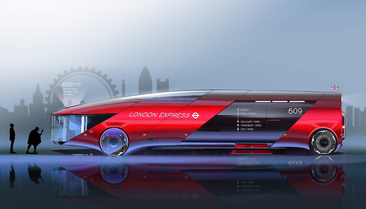 Hand drawn，automobile，concept，