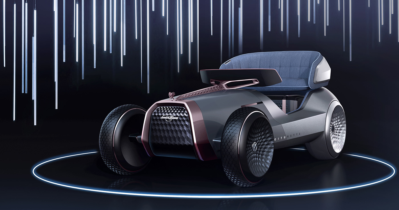 Vehicle design，Automobile design，conceptual design，SKODA，eVOITURETTE，