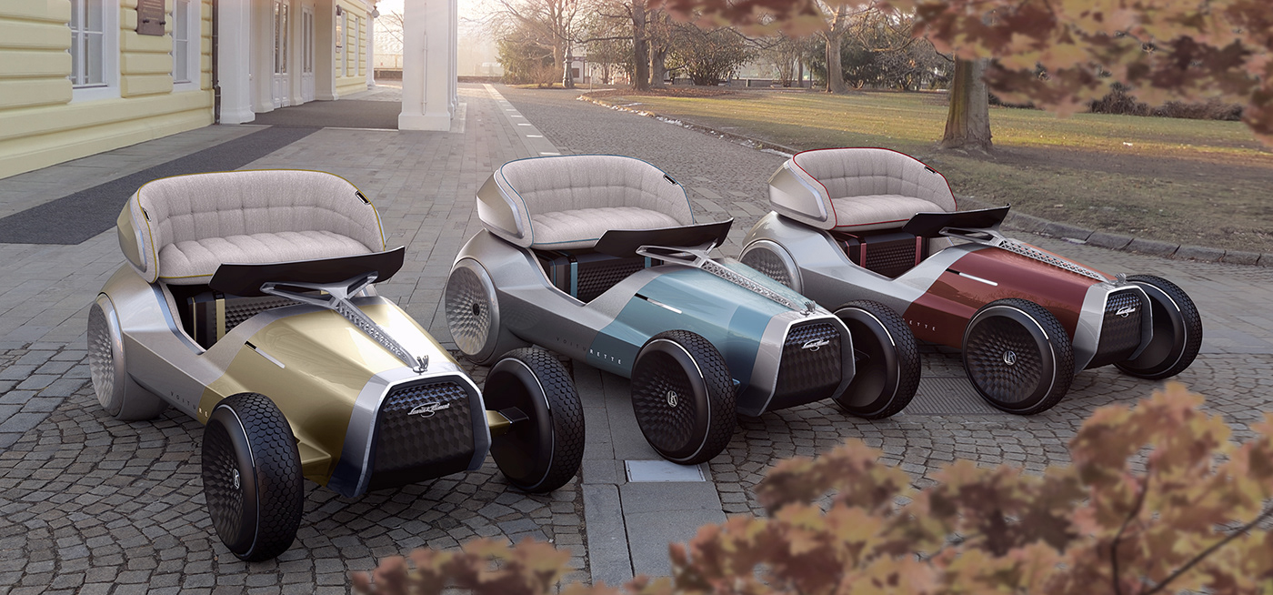 Vehicle design，Automobile design，conceptual design，SKODA，eVOITURETTE，