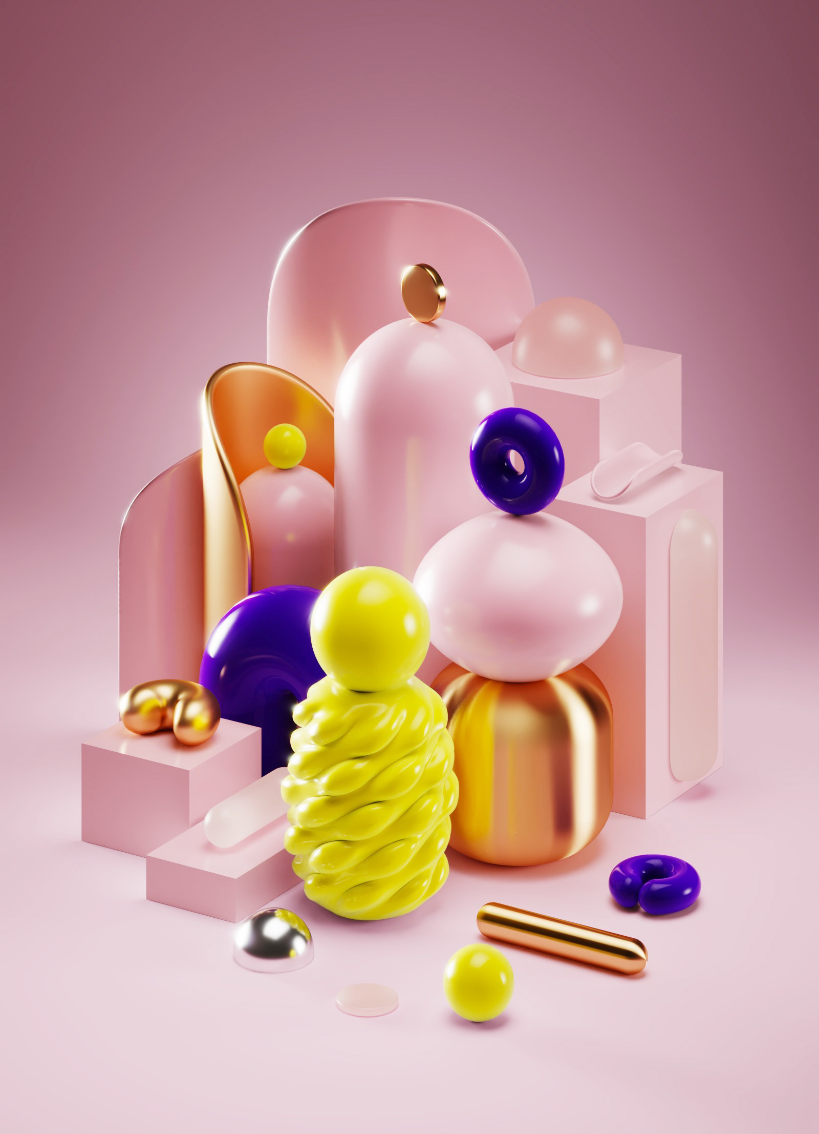 3d，Digital art，Dynamic graphics，illustration，3D animation，