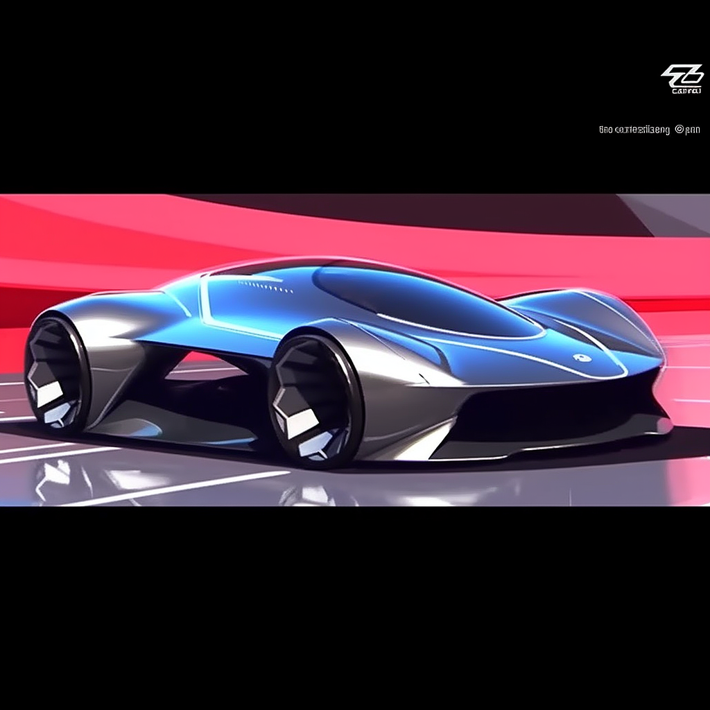 ai，Automobile design，midjourney，racing，AI design，