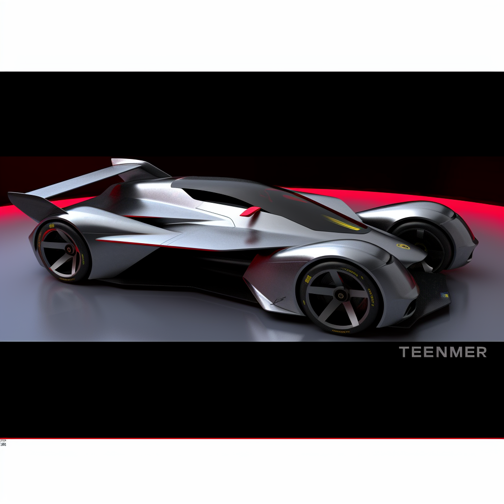 ai，Automobile design，midjourney，racing，AI design，