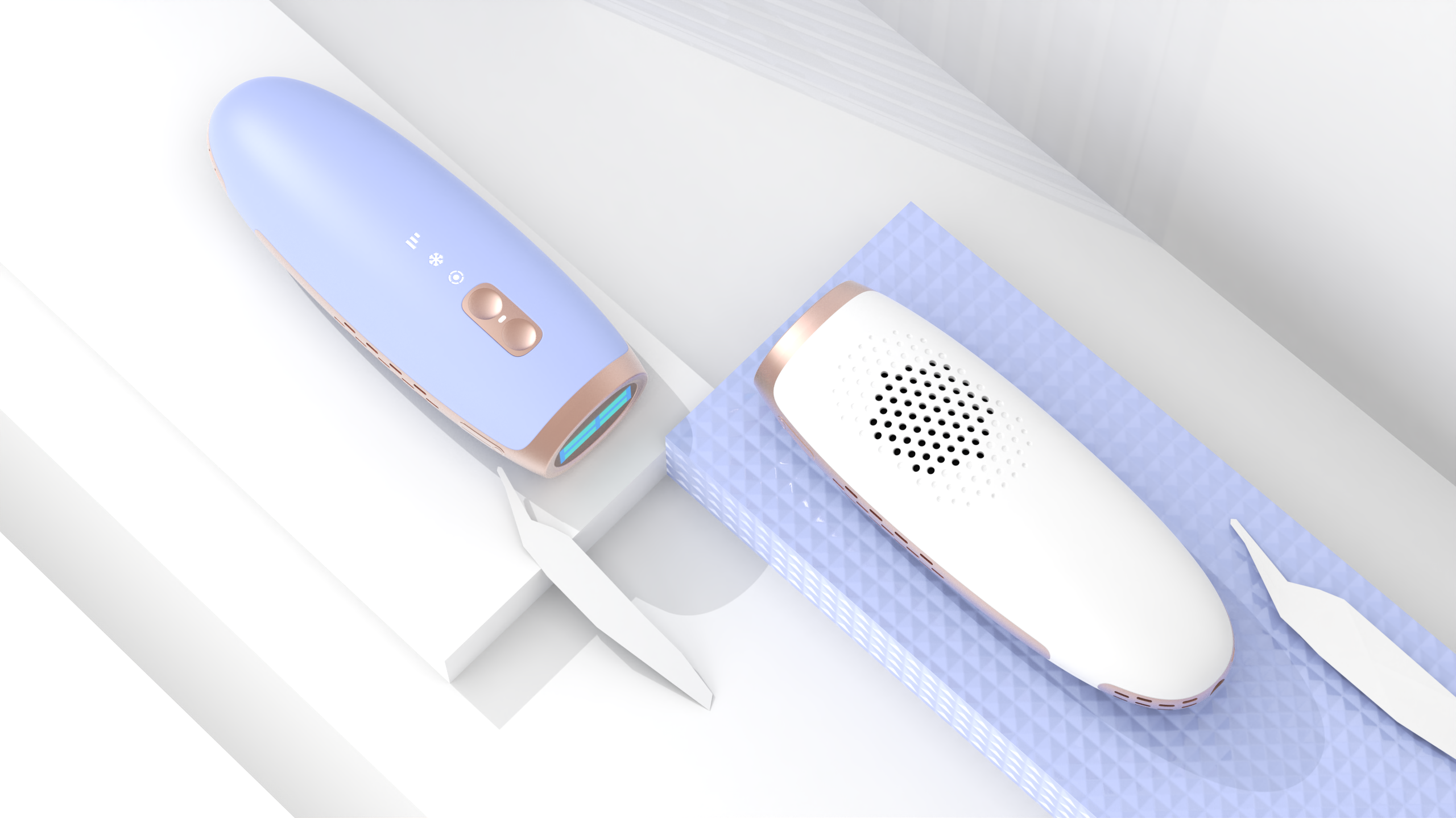 "feather" hair removal instrument，