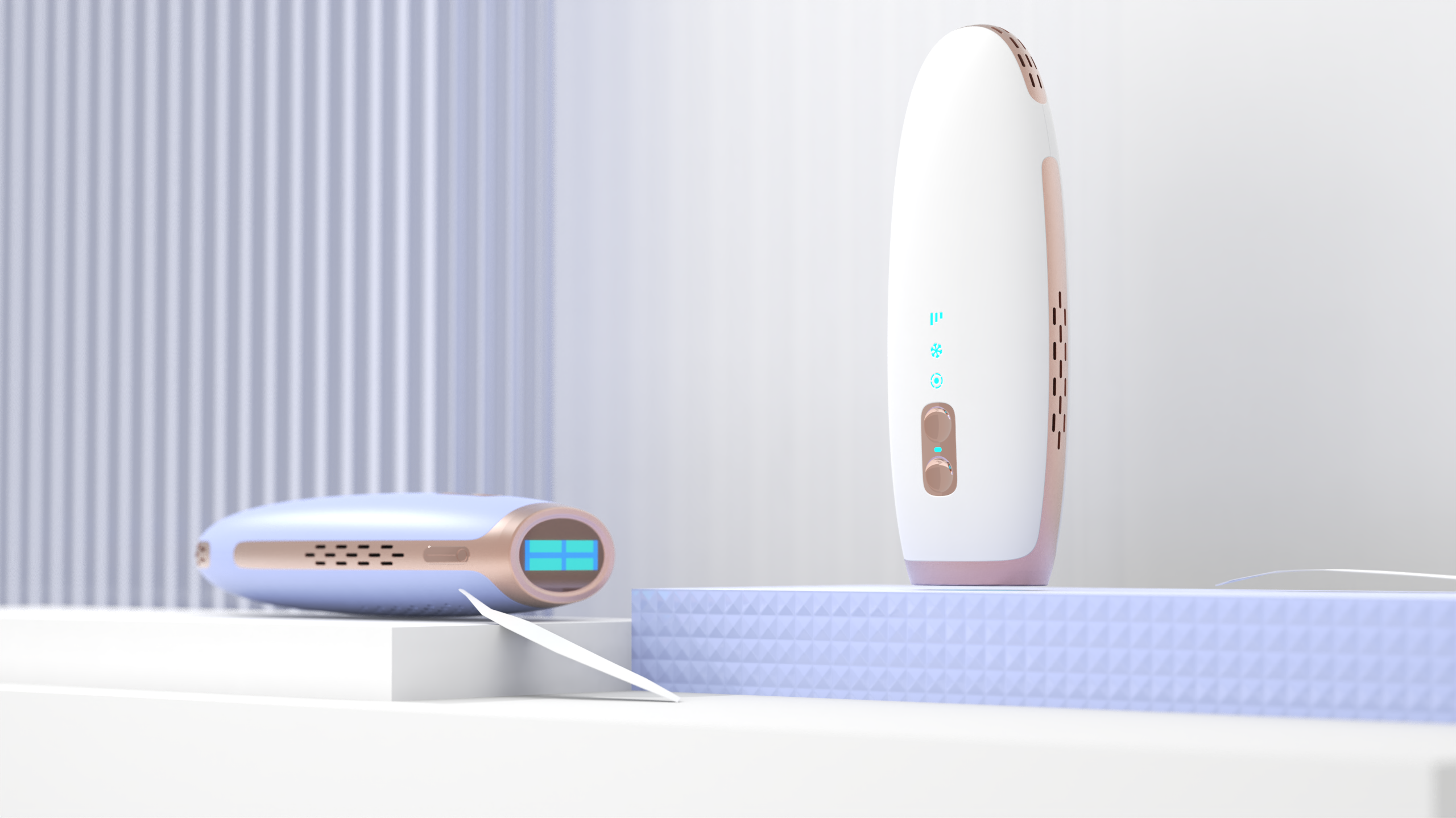 "feather" hair removal instrument，