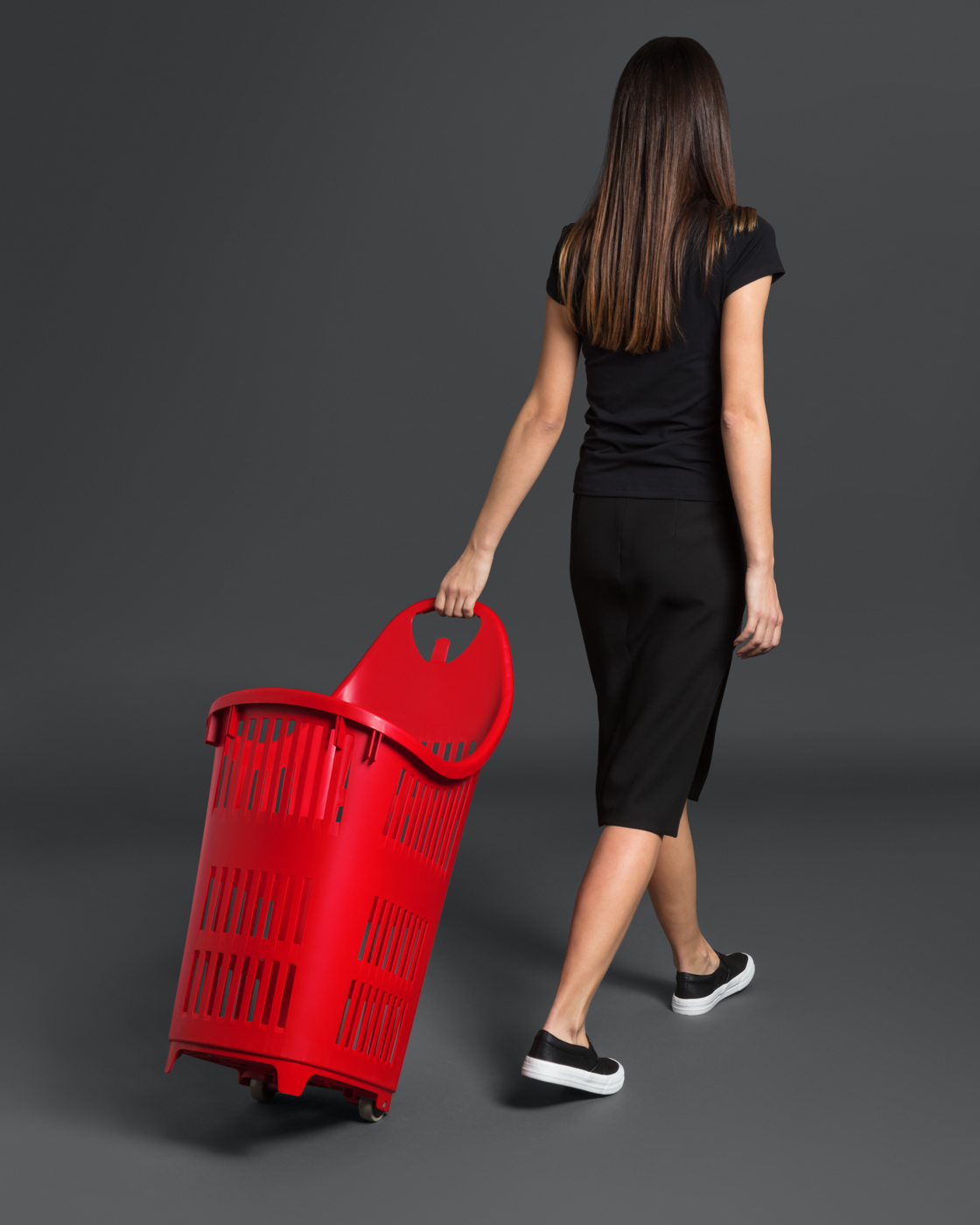 shopping basket，Multiple colors，Plastic material，