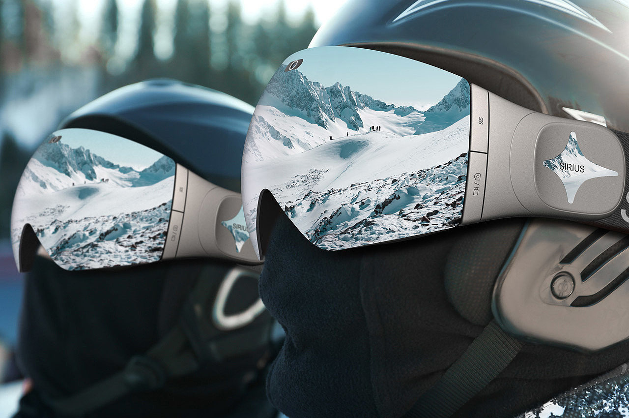 滑雪，护目镜，AR智能，