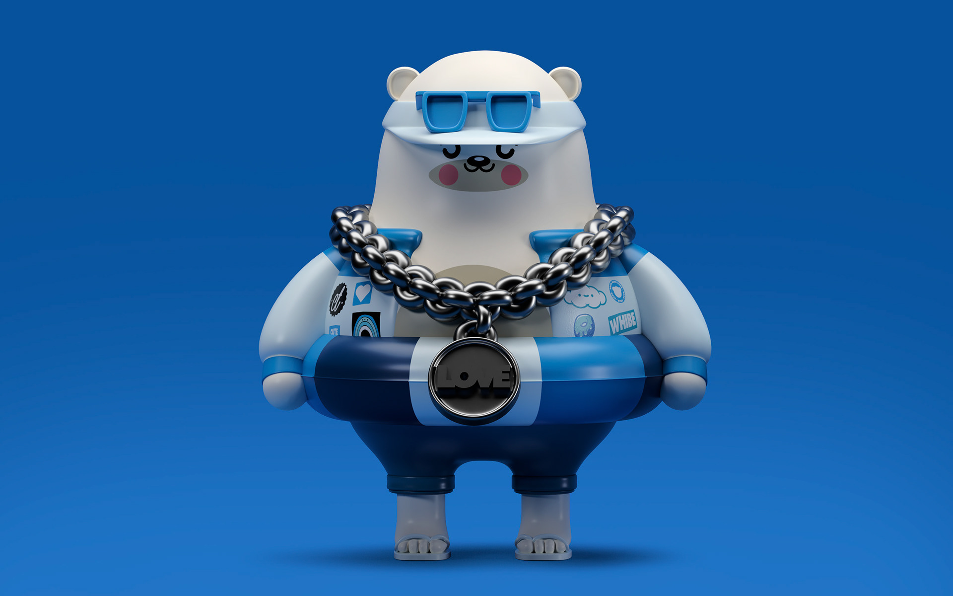 Character design，Little bear，Change，