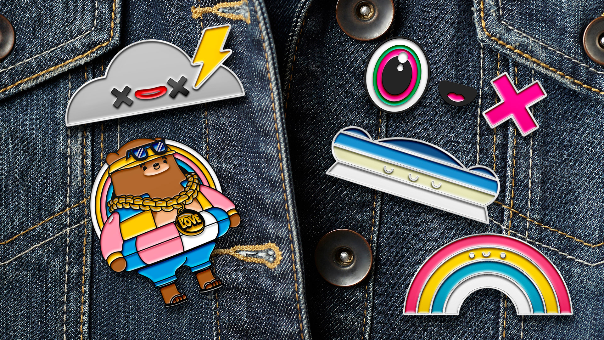 Character design，Little bear，Change，