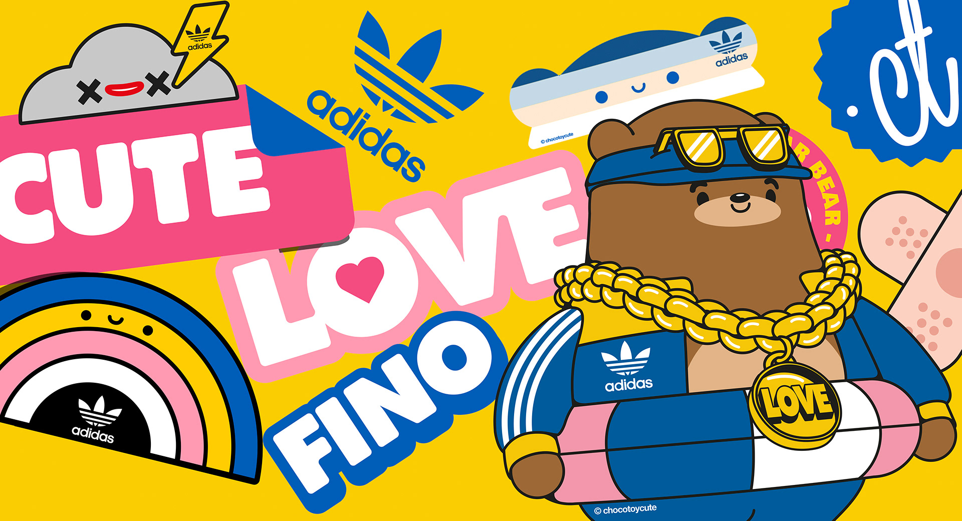 Character design，Little bear，Change，