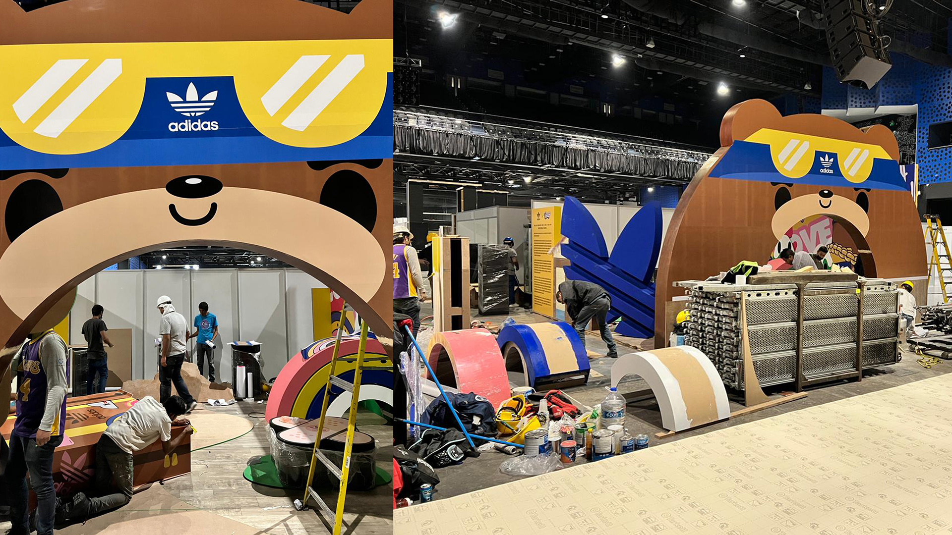 Character design，Little bear，Change，