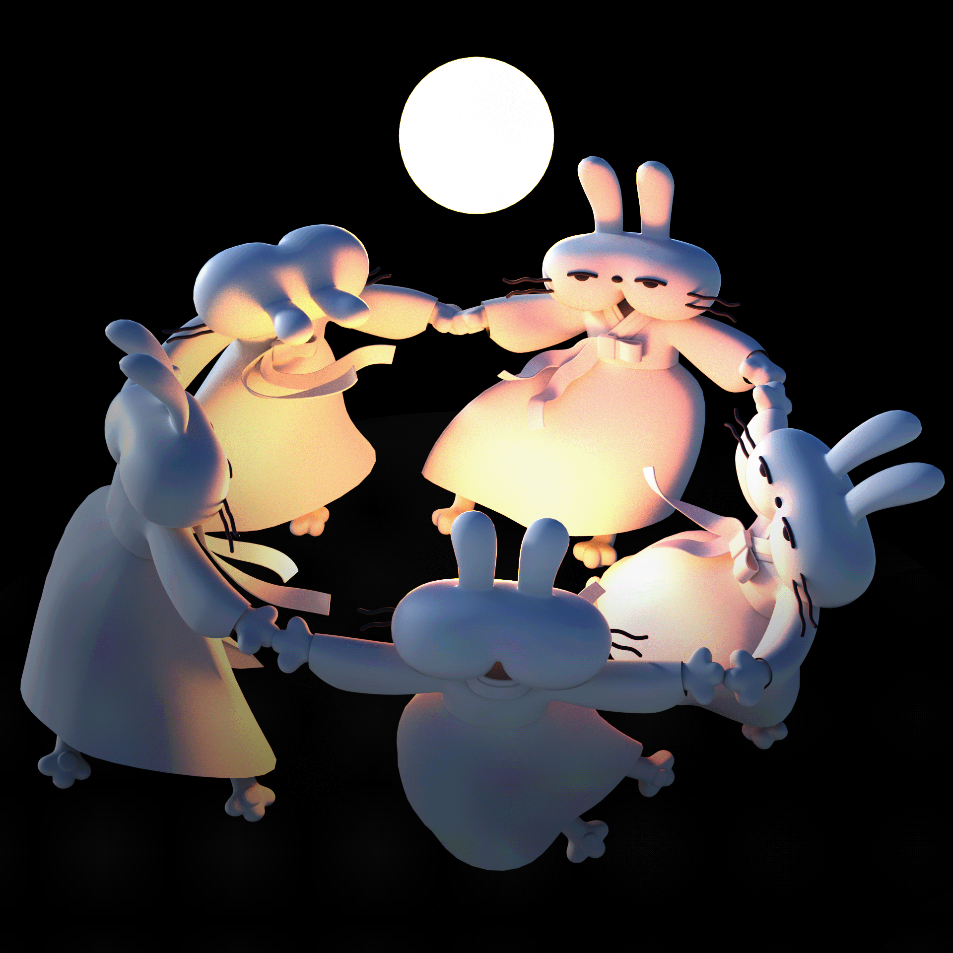 doll，Toys，character，3d，