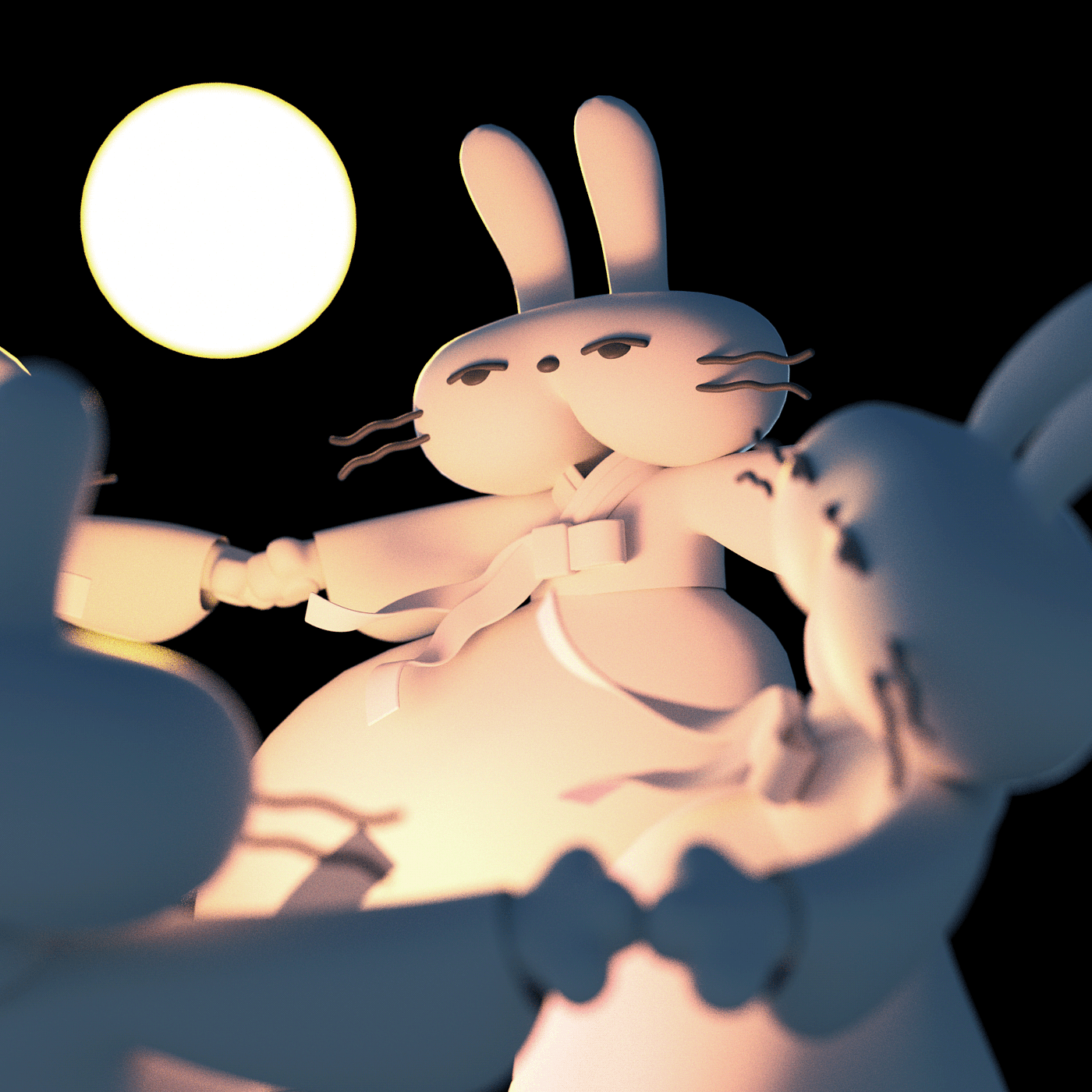 doll，Toys，character，3d，