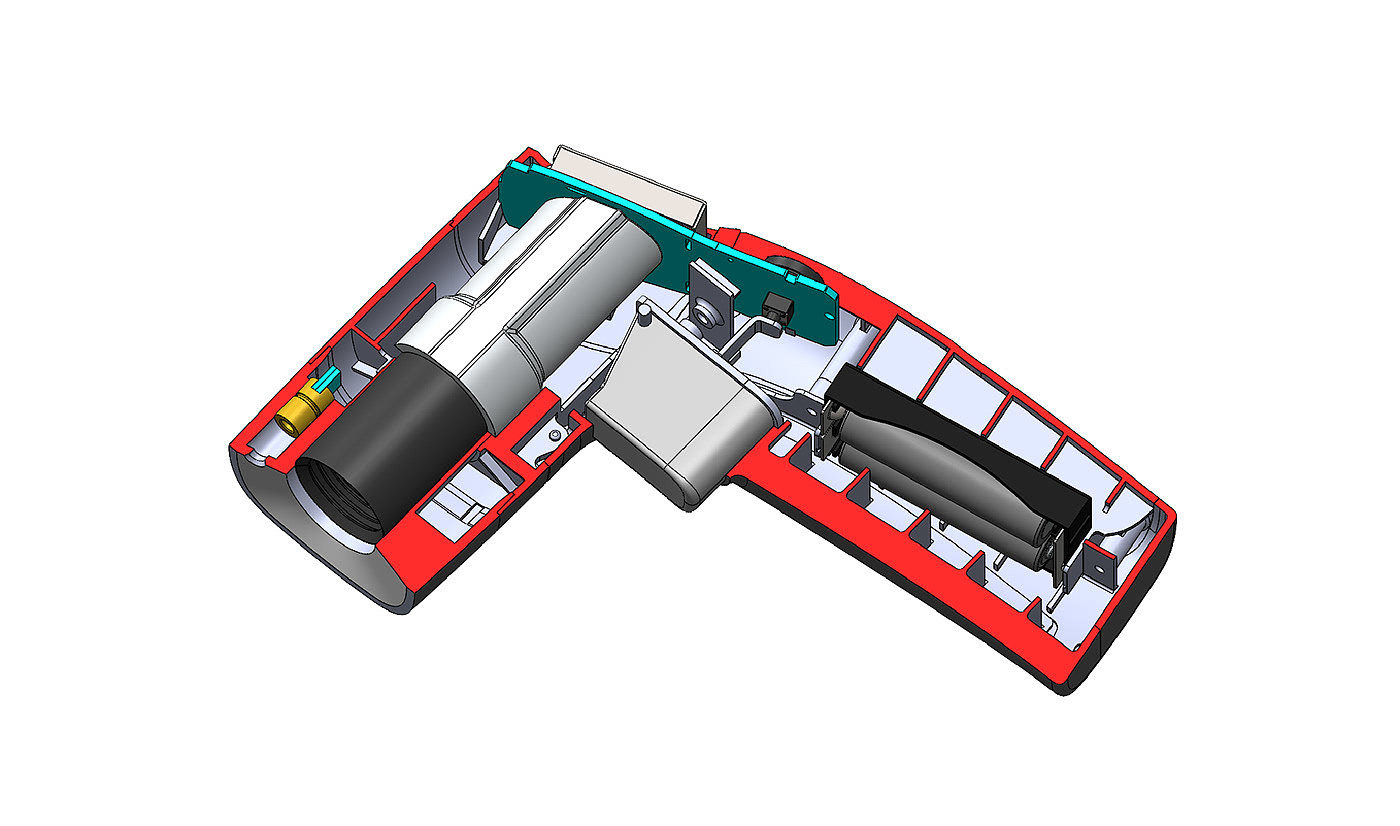 3d建模，cad，温度计，