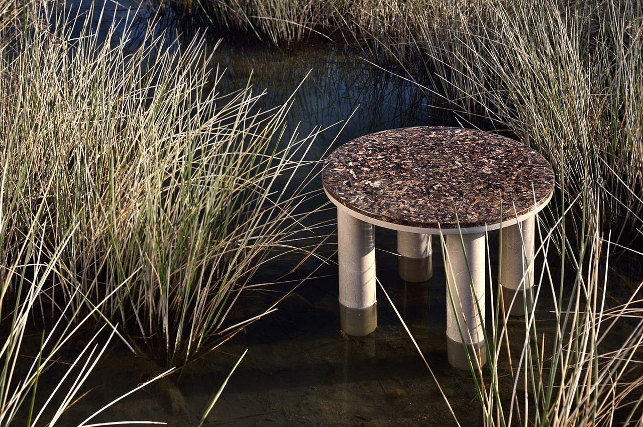 Table，Environmental protection materials，marine plants，