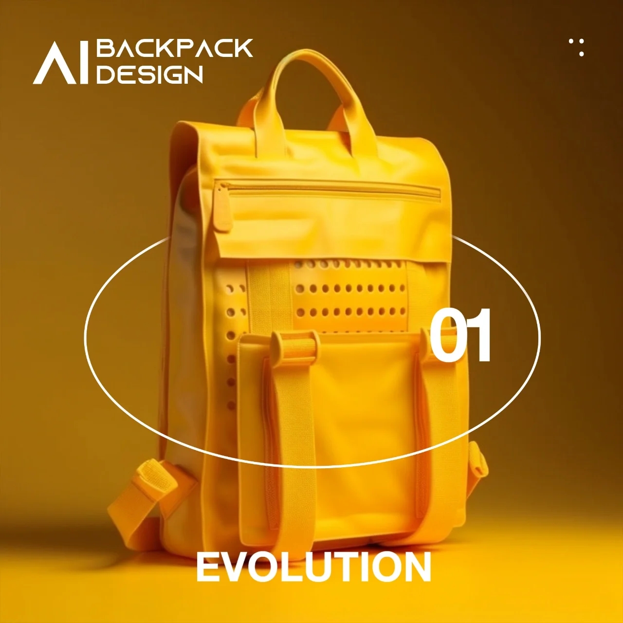 Backpack，knapsack，ai，AI design，package，a bag，Evolution laboratory，Travelling bag，