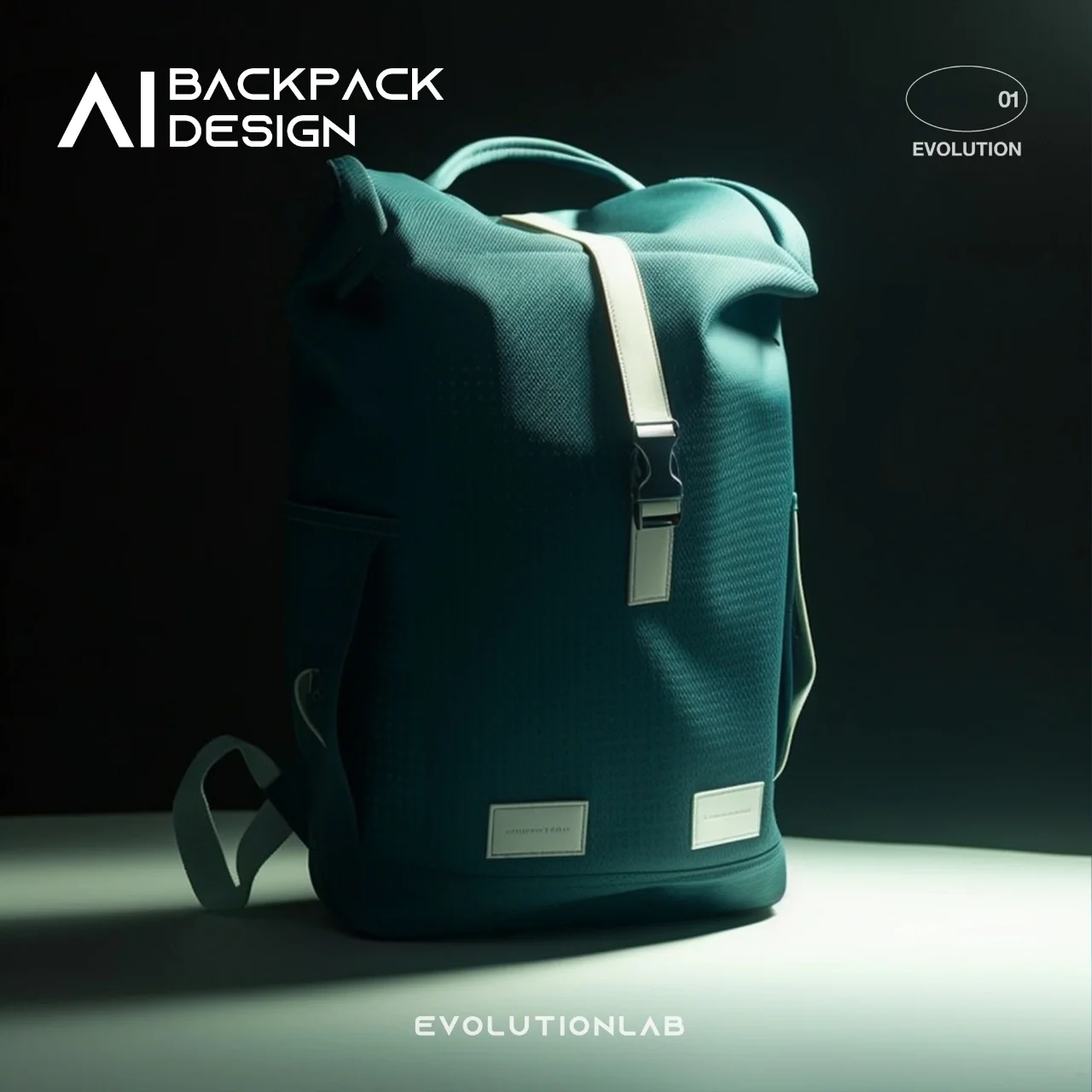 Backpack，knapsack，ai，AI design，package，a bag，Evolution laboratory，Travelling bag，